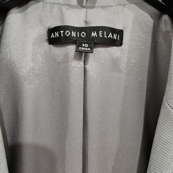 Grey Blazer size 10 - Picture 3 of 4